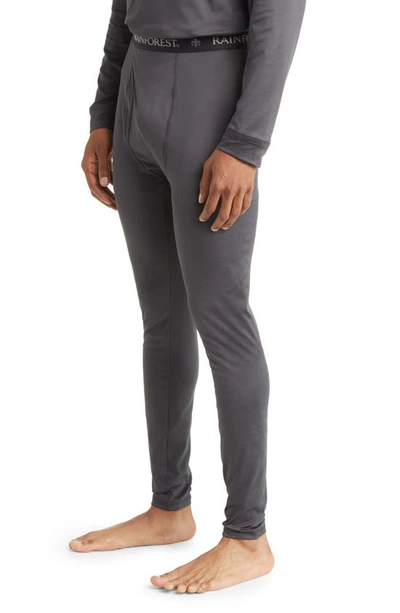Shop Rainforest Performance Base Layer Pants In Charcoal