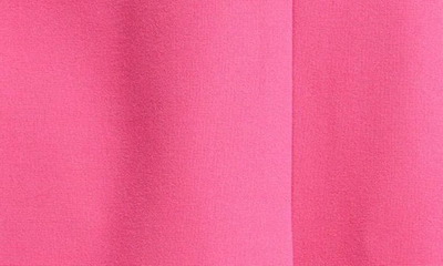 Shop Tahari Colorblock Peak Lapel Blazer In Tomato/ Hot Pink