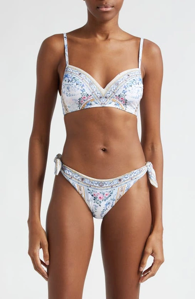 Shop Camilla Season Of The Siren Print C- & D-cup Underwire Bikini Top