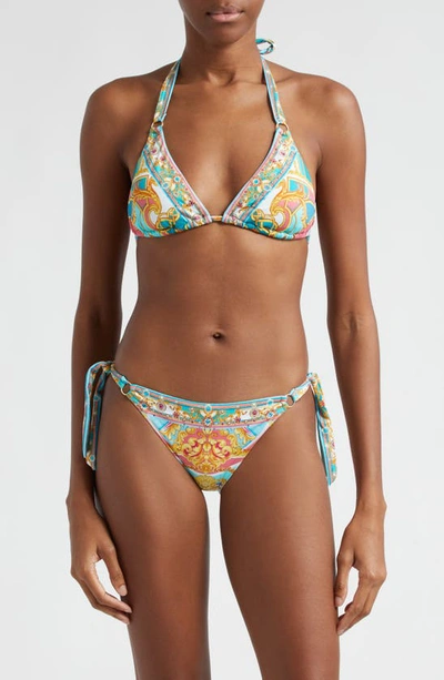 Shop Camilla Sail Away With Me Print B- & C-cup Two-piece Swimsuit
