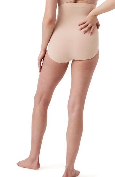 Shop Spanx Everyday Shaping High Waist Panty In Soft Nude