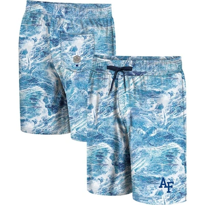 Shop Colosseum Blue Air Force Falcons Realtree Aspect Ohana Swim Shorts
