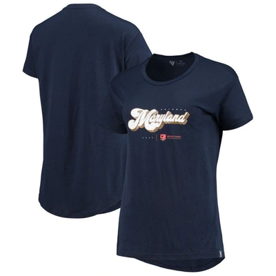 Shop Levelwear Navy Wells Fargo Championship Maryland T-shirt