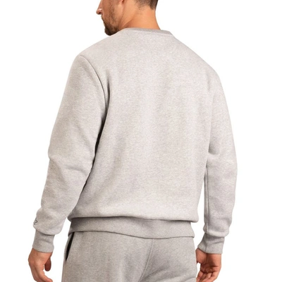 Starter Gray New Orleans Saints Locker Room Throwback End Zone Pullover Sweatshirt In Gray