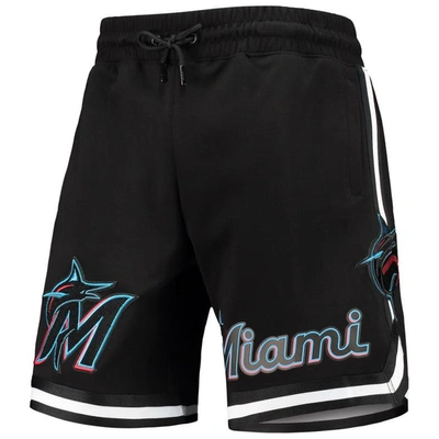 Shop Pro Standard Black Miami Marlins Team Shorts