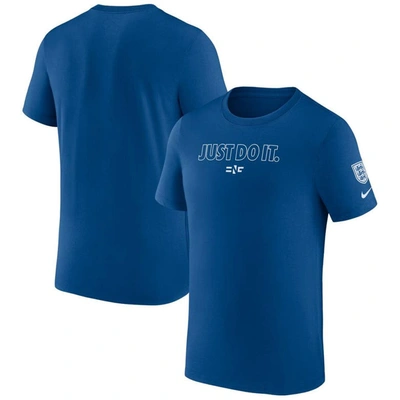 Shop Nike National Team Just Do It T-shirt In Navy