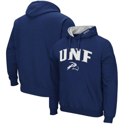 Shop Colosseum Navy Unf Ospreys Arch And Logo Pullover Hoodie