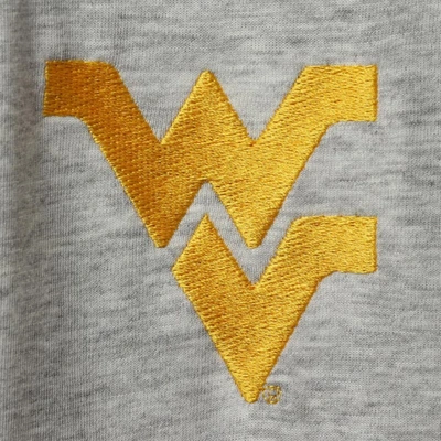 Shop Champion Heathered Gray West Virginia Mountaineers Field Day Team Quarter-zip Jacket In Heather Gray