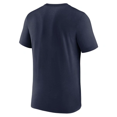 Shop Nike Navy Paris Saint-germain Crest  T-shirt