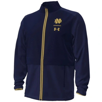 Shop Under Armour Navy Notre Dame Fighting Irish 2023 Aer Lingus College Football Classic Full-zip Jacket