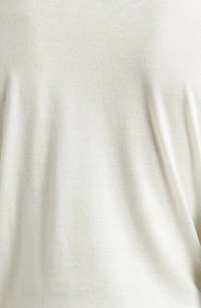 Shop Thom Sweeney Relaxed Fit Merino Wool Sweater In Off White