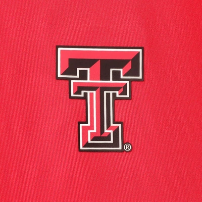 Shop Under Armour Red/white Texas Tech Red Raiders 2022 Blocked Coaches Performance Polo