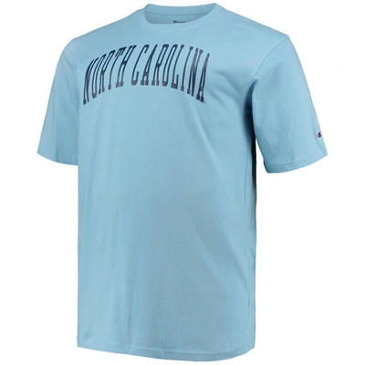 Shop Champion Carolina Blue North Carolina Tar Heels Big & Tall Arch Team Logo T-shirt