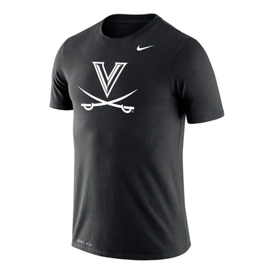 Shop Nike Black Virginia Cavaliers Dark Mode 2.0 Performance T-shirt