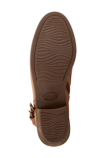 Softwalk Reade Bootie In Cognac