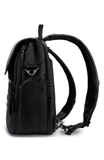 Shop Paperclip Willow Recycled Ocean Plastic Convertible Backpack Diaper Bag In Black