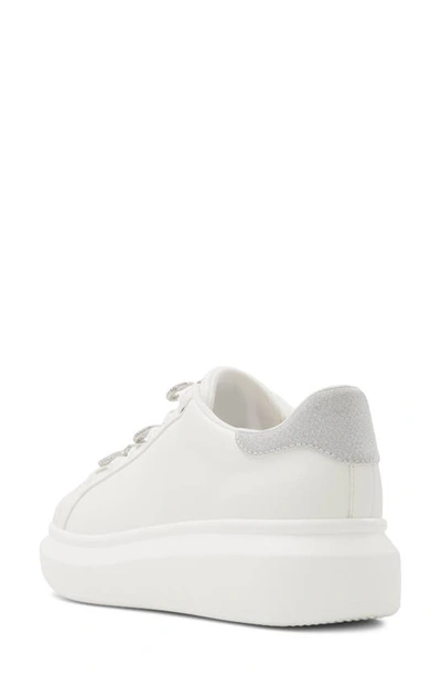 Shop Aldo Merrick Platform Sneaker In White