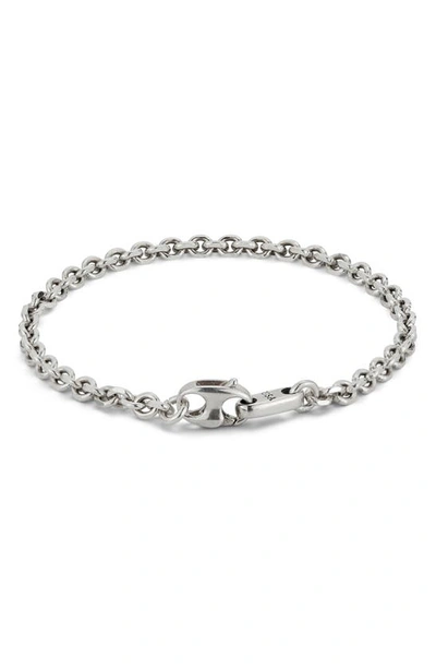 Shop Jonas Studio Burnham Chain Link Bracelet In Silver