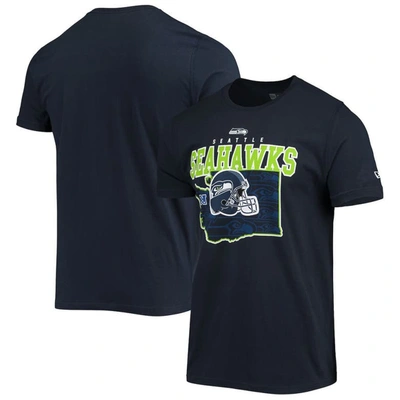 Shop New Era College Navy Seattle Seahawks Local Pack T-shirt