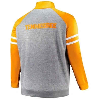 Shop Profile Tennessee Orange Tennessee Volunteers Big & Tall Fleece Full-zip Jacket