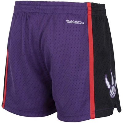 Shop Mitchell & Ness Purple Toronto Raptors Jump Shot Shorts