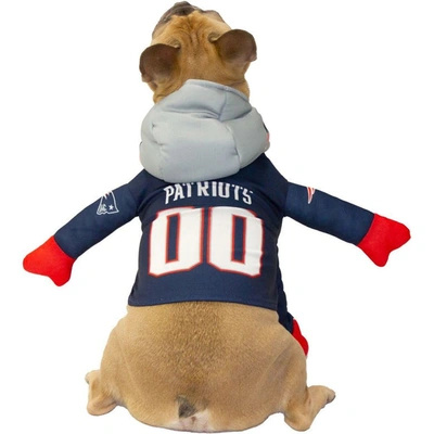 Shop Jerry Leigh New England Patriots Running Dog Costume In Blue