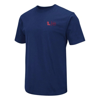 Shop Colosseum Navy Ole Miss Rebels Oht Military Appreciation T-shirt