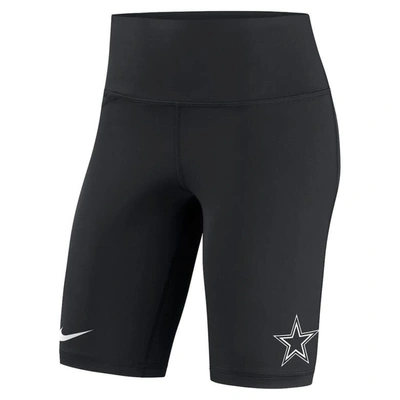 Shop Nike Black Dallas Cowboys Biker Shorts