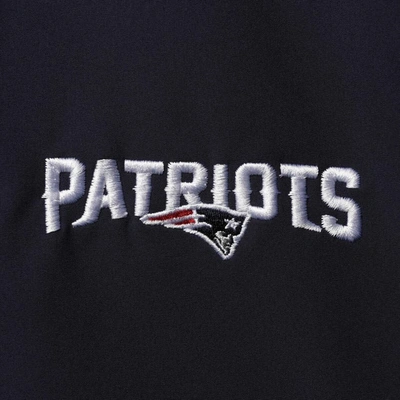 Dunbrooke Men's  Navy, Gray New England Patriots Alpha Full-zip Jacket In Navy