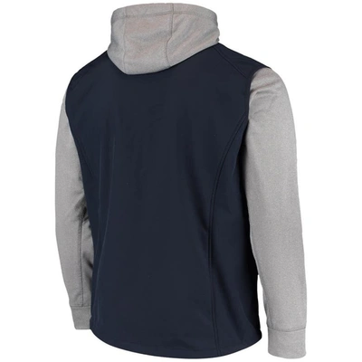 Dunbrooke Men's  Navy, Gray New England Patriots Alpha Full-zip Jacket In Navy