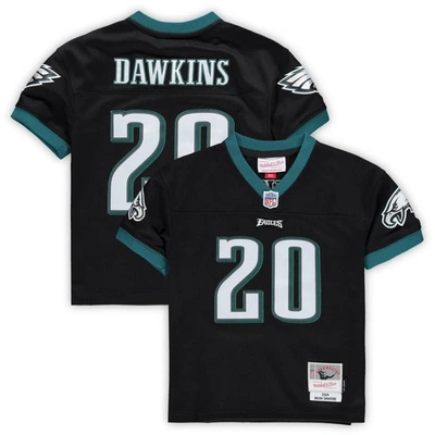 Mitchell & Ness Preschool  Brian Dawkins Black Philadelphia Eagles Retired Legacy Jersey In Black