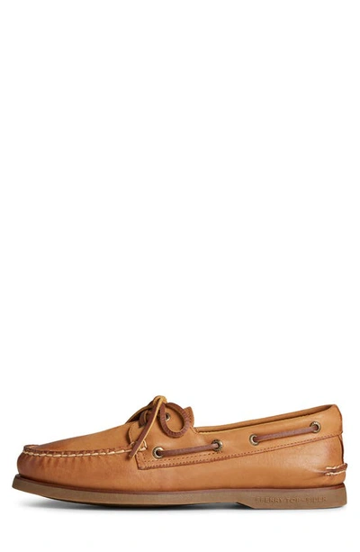Shop Sperry Top-sider® Gold Cup Original Authentic 2-eye Boat Shoe In Ginger