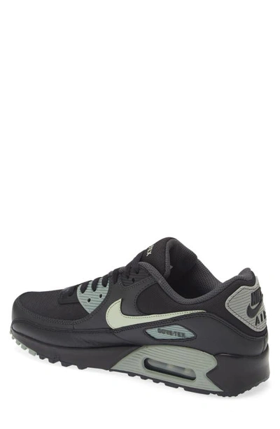 Shop Nike Air Max 90 Gore-tex® Waterproof Sneaker In Black/ Honeydew/ Anthracite