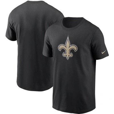 Shop Nike Black New Orleans Saints Primary Logo T-shirt