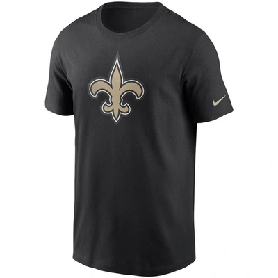 Shop Nike Black New Orleans Saints Primary Logo T-shirt
