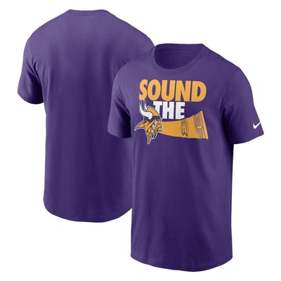 Shop Nike Purple Minnesota Vikings Local Essential T-shirt