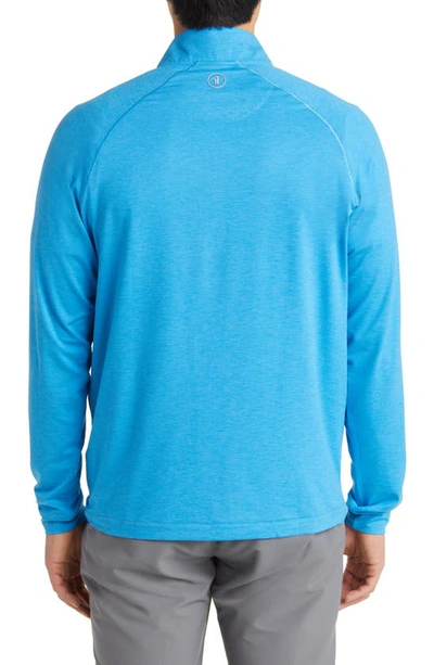 Johnnie-o Freeborne Prep-formance Quarter Zip Pullover In Biarritz