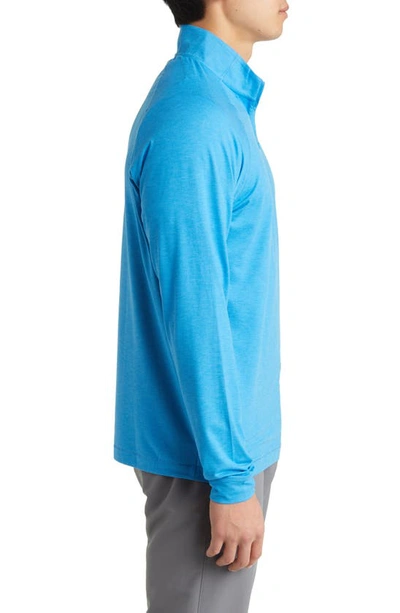 Johnnie-o Freeborne Prep-formance Quarter Zip Pullover In Biarritz