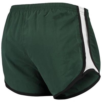 Shop Boxercraft Green/white Michigan State Spartans Elite Shorts