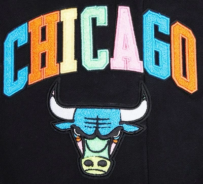 Shop Pro Standard Black Chicago Bulls Washed Neon Sweatpants