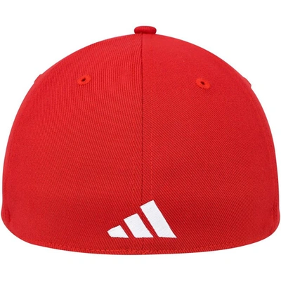 Shop Adidas Originals Adidas Red Nc State Wolfpack Vault Slouch Flex Hat