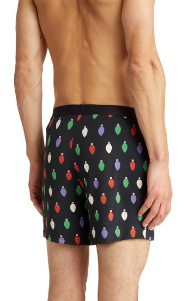 Shop Meundies Knit Boxers In Watts Of Love