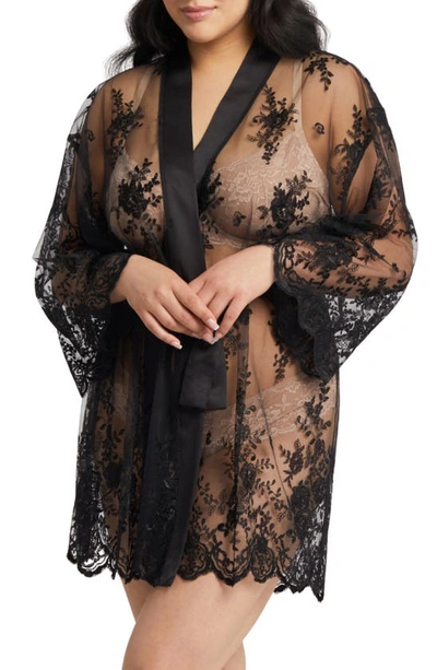 Shop Rya Collection Darling Lace Wrap In Black