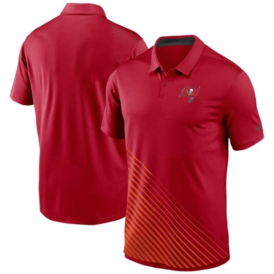 Nike Men's Dri-fit Yard Line (nfl Tampa Bay Buccaneers) Polo In Red