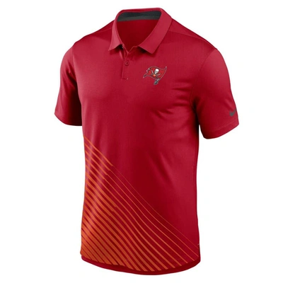 Nike Men's Dri-fit Yard Line (nfl Tampa Bay Buccaneers) Polo In Red
