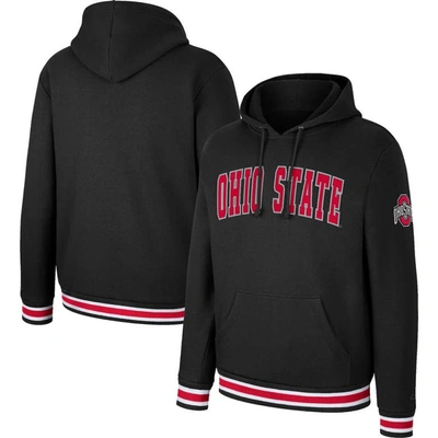 Shop Colosseum Black Ohio State Buckeyes Varsity Arch Pullover Hoodie