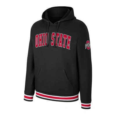 Shop Colosseum Black Ohio State Buckeyes Varsity Arch Pullover Hoodie