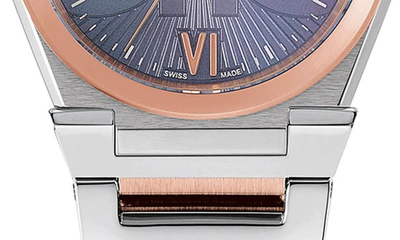 Shop Ferragamo Vega Bracelet Watch, 28mm In Blue