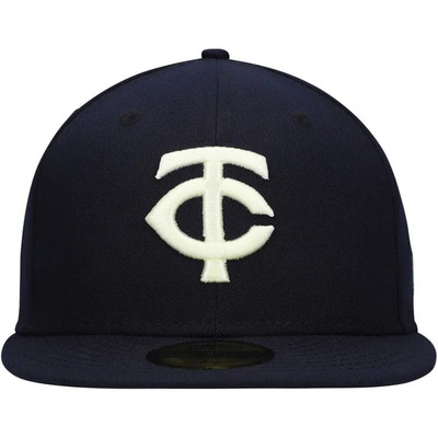 Shop New Era Navy Minnesota Twins 2023 Authentic Collection Alternate 59fifty Fitted Hat