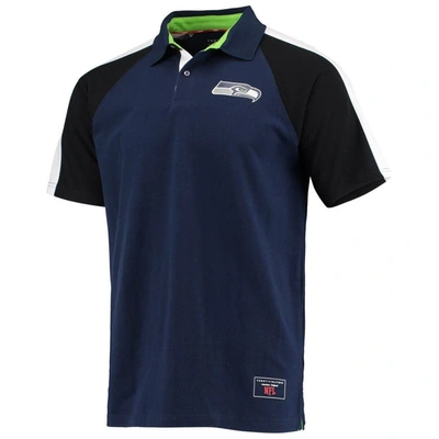 Shop Tommy Hilfiger College Navy/white Seattle Seahawks Holden Raglan Polo